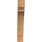 Ekena Millwork 4"W x 20"D x 26"H Merced Rough Sawn Knee Brace, Western Red Cedar BRC04X20X26MRC00RWR - alternate 3